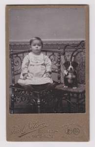 Child and Puppy