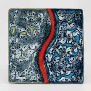 23007  "S" Bead Glaze - Wall Art