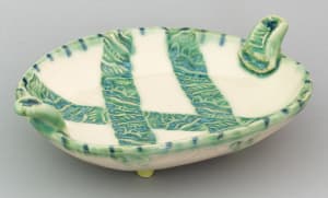 Small Oval Dish with Handles