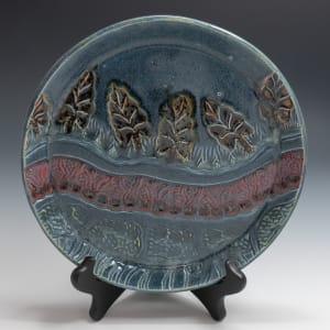 21064 - 8.5" Round Beveled Plate