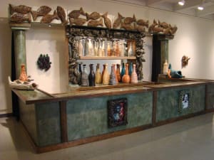 Bar Fly (Homage to Manet's Bar at the Folies-Bergere)