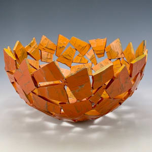 Desert Ochre Geode Vessel