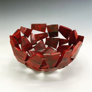 Ruby Wabi Sabi  Vessel