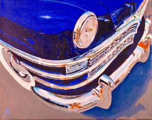 Blue 1947 Chevy