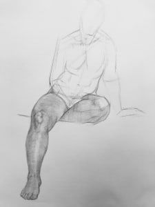Figure study from life