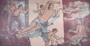 Courtroom Ceiling Mural