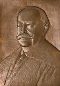 Bronze Portrait of President Taft