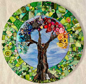Rainbow Tree Mandala
