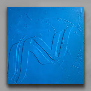 Blue texture study