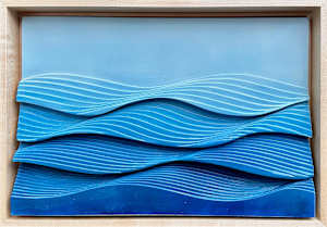 Indigo Waves (plywood)