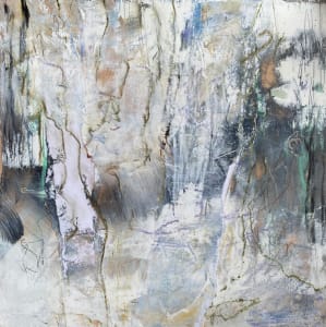 3-Natural formations 2, 2022, Acrylic on panel, 12 x 12 inches, Unframed