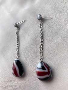 Fused Glass Earrings #40