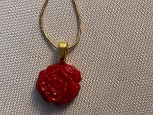 Fused glass pendant #94