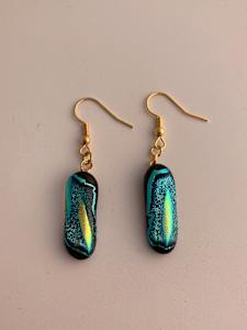 Fused Glass Earrings #95