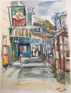 North Beach,Green Street In the morning