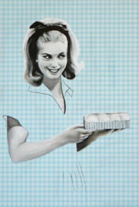 Catherine with Cake (Print)