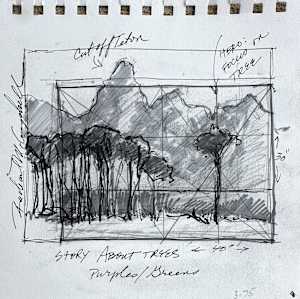 Independence Thumbnail on paper