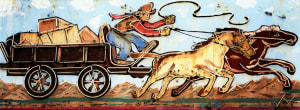 Wagon Wheel Motel Neon Sign