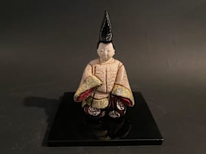 Shinto priest doll - Kimekomi ningyō