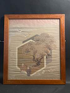 Framed tapestry
