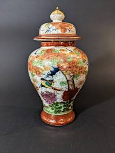 Baluster ceramic vase