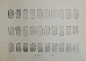 Test Sheet - Tusche and Water