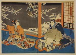 Setsubai uso no wakasa no kotowari (Plum Blossoms and Snow through the Window, the Nature of Youth)