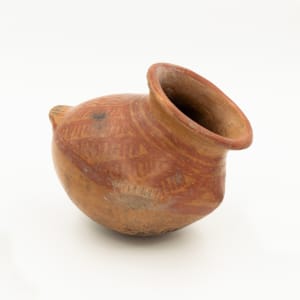 Bird Body-Shaped Ceramic Jar