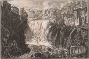 Veduta della Cascata di Tivoli (View of the Grand Cascade at Tivoli)