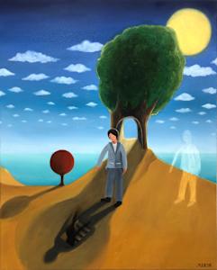 Man and His Shadow