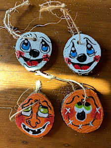 14 - Pumpkin and Ghosts double sided