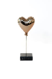 Mini Unbeaten Heart Pink Gold