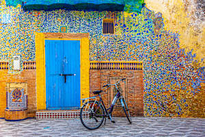 The Calligrapher's Bicycle - Asilah, Morocco