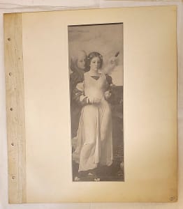 Detail, Famous Women, mural decoration for house of Mrs. E.H. Harriman, Arden, NY