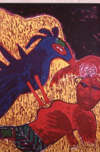 Delirium and Surging of that infinitely shifting vegetable beach