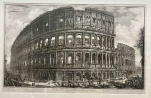 Veduta d'ell Anfiteatro Flavio, Detto II