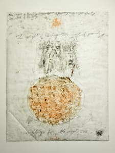 Red Wax Drawing No.6