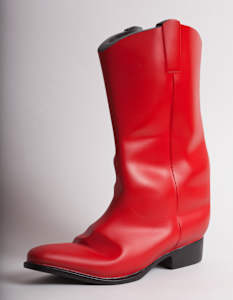 riding boot reproduction / red-  34/200