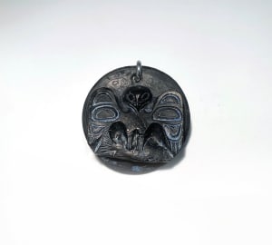 Skidegate Mission, BC Argillite Pendant