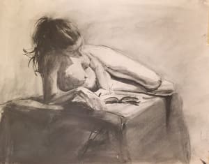 Woman Reading a Book