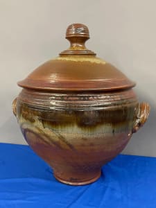 Monumental Lidded Vessel