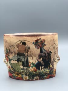 Oval Vase