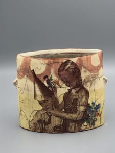 Oval Vase