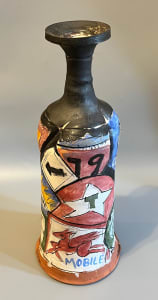 Large Bottle from "Roads, Rivers and Red Clay: Ceramics by Ron Meyers"