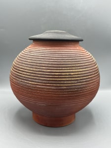 Lidded Water Towel Vessel