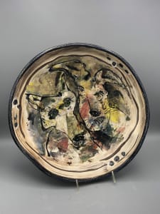 Fox and Rabbit Plate