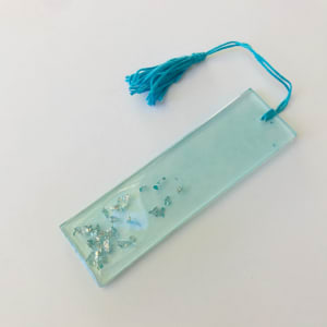 Blue & Silver Bookmark