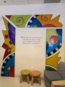 Metal Relief Painting - Door Arch