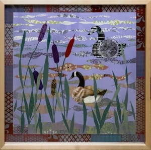 Geese and Cattails