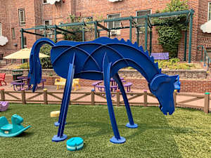 Blue Horse 8'